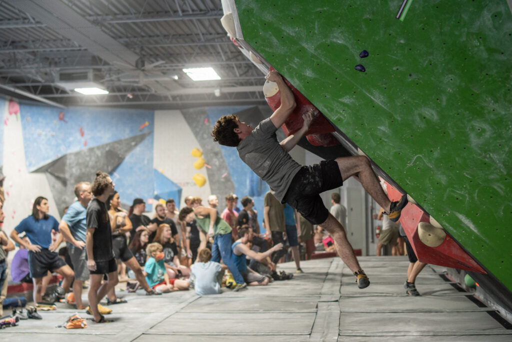 Photo from Queen City Boulder Bash in 2022.